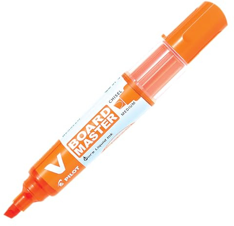 PILOT 355905 Whiteboard-märkpenna V Board MASTER, kilspets, orange