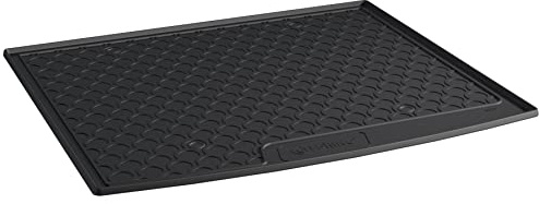 Coquille coffre-arrière Rubbasol (caoutchouc) compatible avec Audi Q3 (F3B) 2019- (Sol en haut variable), Noir