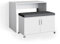 Vicco Schreibtisch Flona, Arbeitstisch für das Büro, Weiß, 93.2 cm