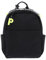 Picard Damen Rucksack LuckyOne 3244 aus Nylon mit Reißverschluss in der Farbe Schwarz, 26x11x33cm, 32444U9001