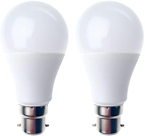 Velamp Ampoule LED SMD, standard A60, 9W / 806lm, culot B22 (France) (Lot de 2)