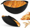 3 In 1 Brotbackform Silikon, Silikon-Universalschale, Brotformen Zum Backen Backen, Brotbackform Oval, runde Silikonform mit 30 cm Durchmesser, hitzebeständig bis 230 °C