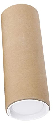 Long Cardboard with Caps Mailing Tube for Paintings Document Shipping, 30cm