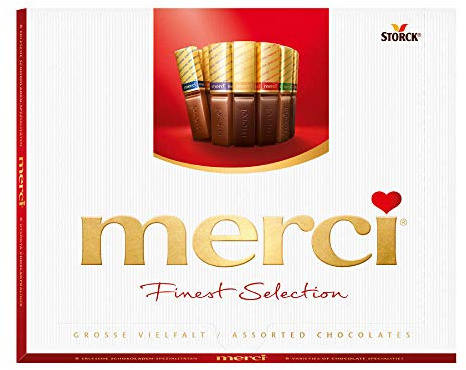 merci Finest Selection Große Vielfalt (1 x 250g) / Schokoladen-Spezialitäten