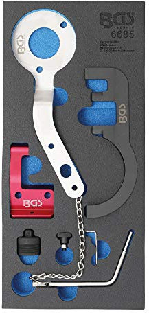 BGS 6685 | Werkstattwageneinlage 1/3: Motor-Einstellwerkzeug-Satz | für BMW, MINI 1.5, 2.0 Diesel