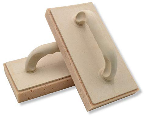 2er Set DEWEPRO® ECO Schwammbrett 280x140mm - handlicher Griff - Fliesenschwammbrett Fliesenschwamm - Profi Werkzeug für perfekte Fliesenarbeiten