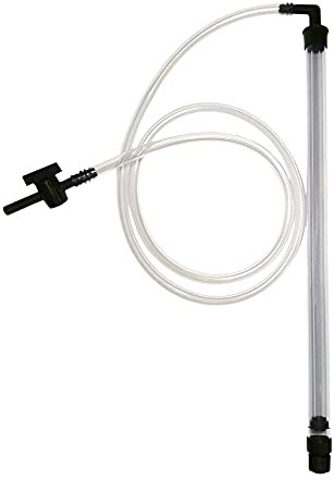 DIAH DO IT AT HOME 44cm Automatic Medium Syphon with in-Line Flow Tap - Professional Easy-Start Auto-Siphon for DIY Beer Brewing & Wine Making - Racking Cane with Sediment Filter for Clearer Homebrew