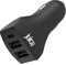Juice Kfz-Ladegerät mit 3 Anschlüssen | 37 W Schnellladung USB-C-Anschluss | 2 x USB-A-Anschlüsse