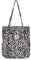 Damen Große Handtasche Kord Shopper Cord Tote Bag für Bücher Reisen Alltag Schule Arbeit Einkaufstasche für Mädchen 40x41cm zebra