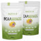 Nutri + BCAA Pulver Mango Maracuja - Amino Complex hochdosiert - BCAAs Instant Powder - beste Löslichkeit & sensationeller Geschmack - 600g Aminosäurenpulver - Aminosäure Mix