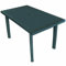Camerina Gartentisch Grün 126 x 76 x 72 cm Gartentisch Ausziehbar TerrassenmöBel Tisch Outdoor Balkontisch Garten MöBel DraußEn Kunststoff