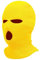 NW NATIONWEAR Sturmhaut Ski Maske - Sturmmaske Balaclava - Skimaske Herren - Ski Maske Männer - Balaklava Sturmaske Räuber Maske (DE/NL/SE/PL, Alphanumerisch, Einheitsgröße, Gelb)