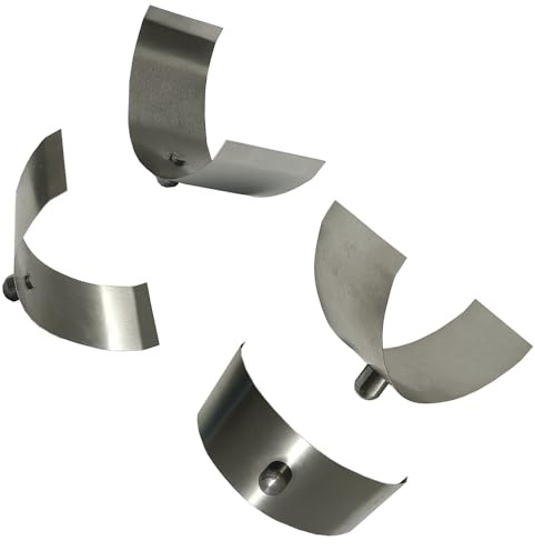 20 Pieces 9mm C-Shape Spring Snap Clips Push Button Spring Clip Locking Tube Semi-Circular Positioning Spring Silver