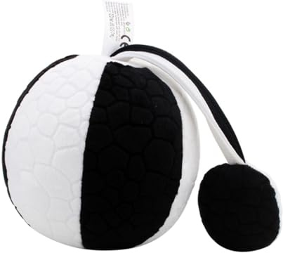 Gogogmee Pelota de Entrenamiento Visual para Bebés Pelota Roja para Practicar la Vista Suministros Desarrollo Temprano de Meses