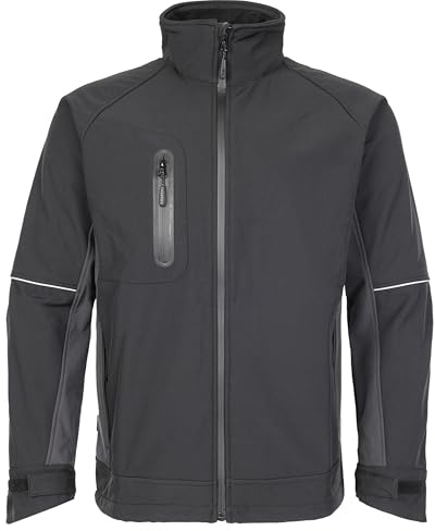 TuffStuff Mens 252 Stanton Softshell Jacket, Black, L UK