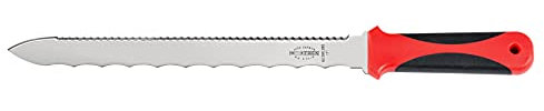 F. DICK 60390285 - Cuchillo aislante de doble filo (longitud de la hoja 28 cm, hoja dentada + hoja de sierra, cuchillo para materiales aislantes compactos e inflexibles, mango ergonómico)