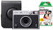Fujifilm Instax Mini Evo Hybrid Instant Camera inc 20 Shots & Case - Black