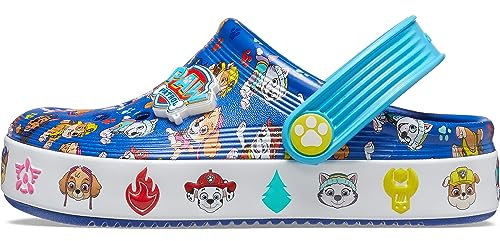 Crocs Unisex Kinder Paw Patrol Off Court Clg T Clog, Blue, 27/28 EU