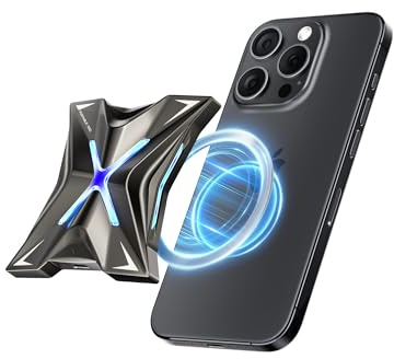 MOVE SPEED Externe Festplatte 1TB, Externe SSD bis zu 2060MB/s mit Magnetischer Befestigung & RGB-Licht, USB 3.2 Gen 2x2 PSSD aus Zinklegierung für PS5, Xbox, iPhone 17/16/15 Pro, Mac, PC