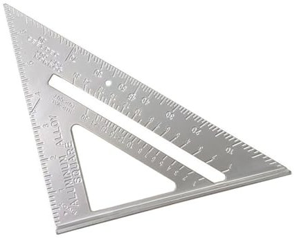 VYIBPDY equerre charpentier, pour charpentier, couvreur, ingénieur, marquage des outils de menuiserie, 7 pouces