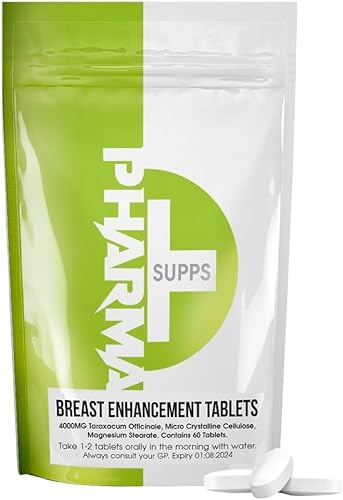 Breast Enlargement Supplement for Women | Estrogen Tablets for Women Breast Growth | Natural Breast Enlargement Pills | Effective Breast Enhancer Pills for Fuller, Firmer Bust | Pack of 60 Tablets