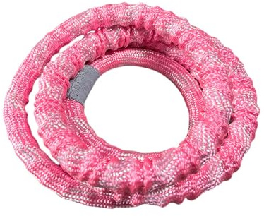 Aro de Fitness con Peso, Equipo de Entrenamiento de Cuerpo Completo, Aro de Ejercicio Compacto Y Plegable, Círculo de Fitness Abdominal para Interior- Rosa