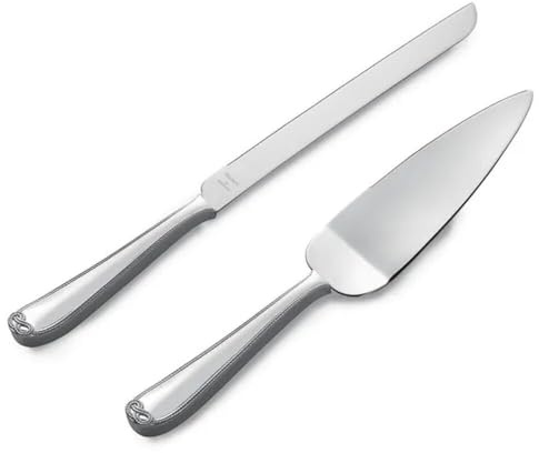 Wedgwood Vera Wang 57005200018 Cake Knife & Server, Silver