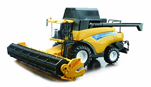 New Ray - 05633 - Véhicule Miniature - Die Cast Moissonneuse Batteuse, Jaune/Noir