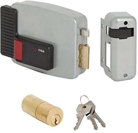 Cisa 11520-50 - Cerradura Eléctrica Para Puerta 11611, Entrada Derecha, 70 Mm
