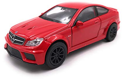Onlineworld2013 Modellauto Amg C63 Black Series Rot Auto Maßstab 1:34-39 (lizensiert)