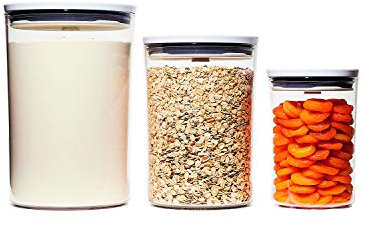 OXO GG ROUND POP 2.0 - 3PC GRADUATED SET (1.5, 3.3, 5.2 QT)