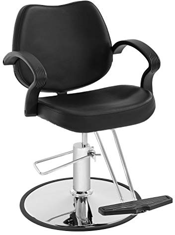 Barber Chair Salon Chair Styling Heavy Duty Hydraulic Pump Stylist Chair Adjustable Hydraulic Chair for Hair Stylist Women Man