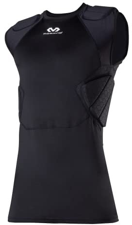 McDavid Damen Md7935-A MD7935 Rival integriertes Shirt, Schwarz, M