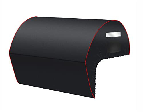 32 inch Built-in Grill Cover for Bull in Gas Grills Bull 45005 Grill Head Cover Napoleon, Outdoor Waterproof Windproof BBQ Grill Top Cover with Elastic Hem, Griddle Cover for Bull Lonestar 4 Burner