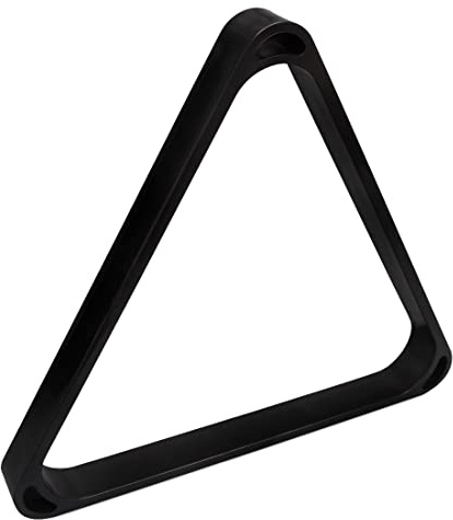 OKKO Billiard Pool Table Heavy-Duty Deluxe Plastic 8 Ball Triangle Rack for 2 1/4 Pool Balls