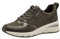 Tamaris Damen Sneaker Vegan; Olive Combined, EU 36