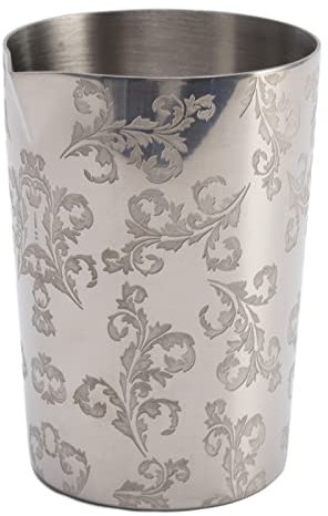 Edelstahl-Cocktail-Rührglas mit Gravur, Hitzekonservierung, Bartending-Rührglas für Bar