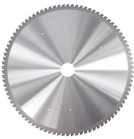 BALUGAEA Kreissägeblatt für Stahl, Metall-Sägeblatt, 355x2,6x30 mm, HM 90 Zähne, Sägeblatt mit 20mm 25,4mm Reduzierringen für Kupfer Eisen
