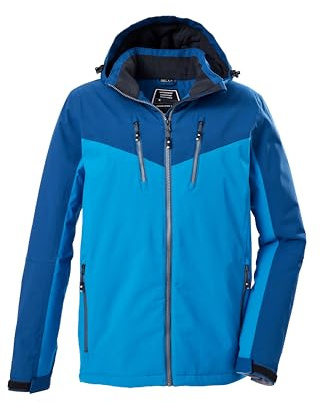 Killtec Herren Skijacke Funktionsjacke mit Kapuze und Schneefang KSW 441 MN SKI Jckt 00800-blau L