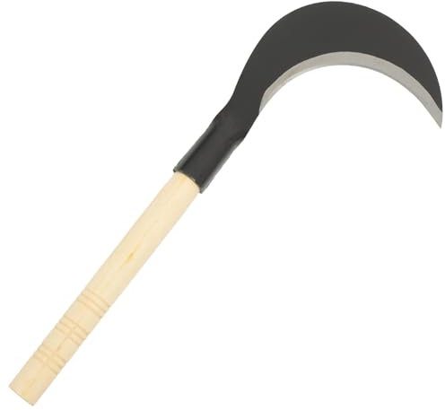 DIKACA guadaña de Mano cortacésped Lawn Mower Grass Trimmer Herramienta de deshierbe roçadeira Hierba de jardineria Cuchillo de jardinería Hierba de Acero al manganeso