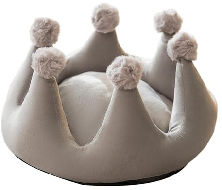 YIUPEDRFG Cama de Felpa Suave para Gatos, acogedora caseta de Peluche para Gatos o Perros pequeños, un Lugar cálido y cómodo para Descansar. Nido para Dormir para Perros y Hecho Felpa.