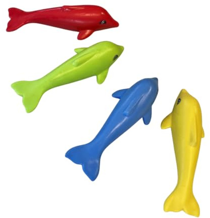 Okeo Giochi Affondanti Piscina Bambini, Set Gioco Subacqueo, Giochi da Immersione Colorati, Attrezzi Nuoto per Apprendimento e Divertimento in Acqua, Ideali per Piscina e Mare (Dive Fishes)