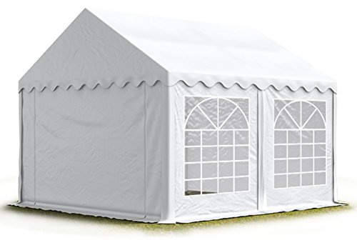 Carpa para Fiestas Carpa de Fiesta 3x5 m Carpa de pabellón de jardín Lona PVC 700 N en Blanco Impermeable