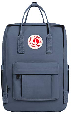 Mochila KALIDI/Daypack para niñas, niños y niños, mochila para mujeres, hombres, mochila escolar con compartimento para portátil para portátil de 15 pulgadas, 15 pulgadas, Rucksack