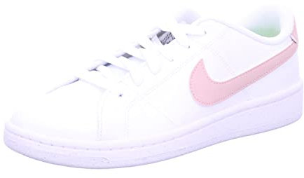 Nike Court Royale 2 Better Essential, Zapatillas Mujer, White Pink Oxford Black TM Orange, 38.5 EU