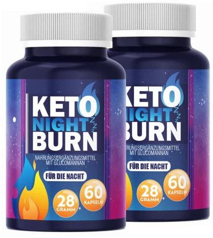 NEU: Enolenia® KETO NIGHT BURN 2er Variante Stoffwechsel extrem - schnell & endlich, Kapseln mit hochwertige natürliche Inhaltsstoffe für Frauen + Männer