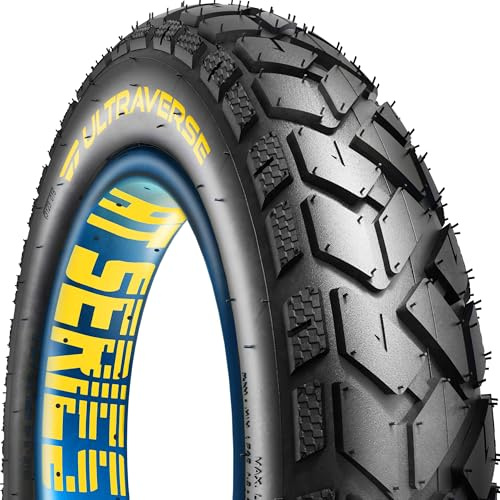 ULTRAVERSE 20x4 E-Bike Fat Tire - Robust, High-Performance 20inch Fat Tyre for MTB and Ebikes, Durable All-Terrain Directional Tread, Superior Density for Street & Trail Adventures-1 Unit
