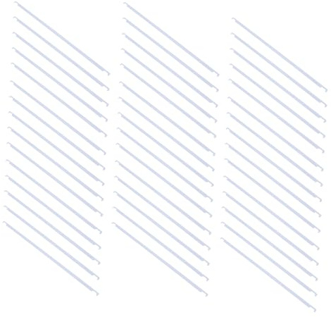 Gatuida 50 pièces Barres Métalliques de Classement Suspendues Cadre Robuste pour Dossiers Suspendus Organiseur pour Bureau École et Maison Accessoires de Rangement