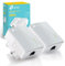 TP-Link TL-PA4010KIT Nano AV600 Powerline Adapter Starter Kit, Up to 300 m range, No Configuration Required, UK Plug White