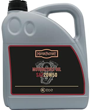 Motor Factory Hochleistungs SAE 20W50 Motoröl Öl mineralisch für Harley (3,8L)